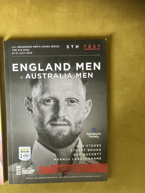 England Cricket Programmes - New x4 — image 5