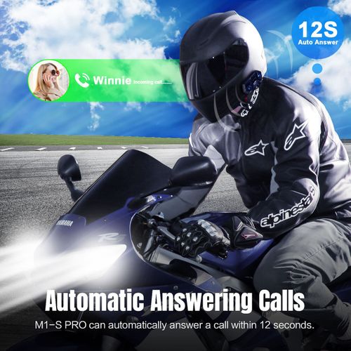 Fodsports M1-S Pro Motorcycle Bluetooth Headset 10 Riders Group Helmet Intercom — image 7