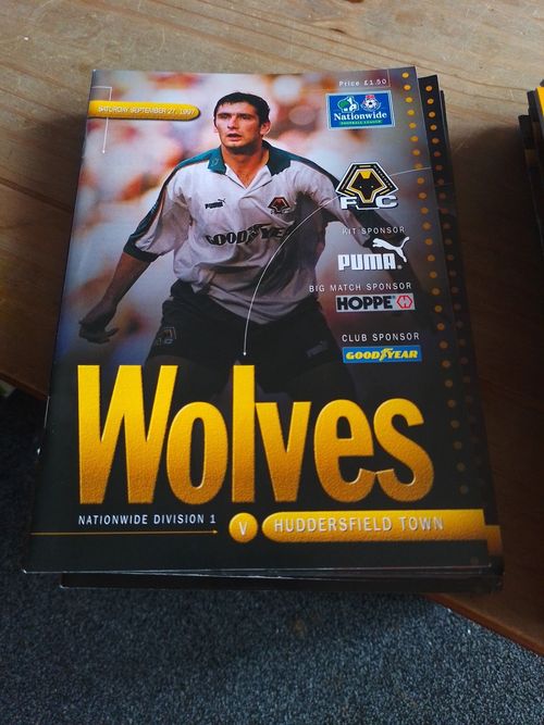 25 X 1997/1998 WOLVES PROGRAMMES WOLVERHAMPTON WANDERERS league & Cup Homes  — image 18