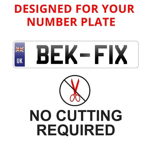 Number Plate Sticky Pads 24 Pack Heavy Duty Double Sided Adhesive Foam BEK-FIX® — image 19