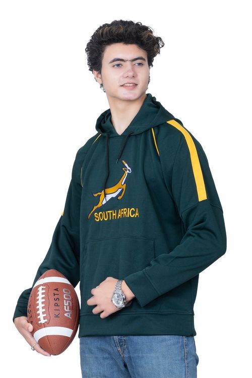 South Africa hoodie South Africa rugby Top Springbok Rugby Fun Shirt dark green — image 3