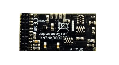 70904 21MTC 2A DCC + MM Locomotive Decoder With Susi, 8 Outputs, Full Beam,