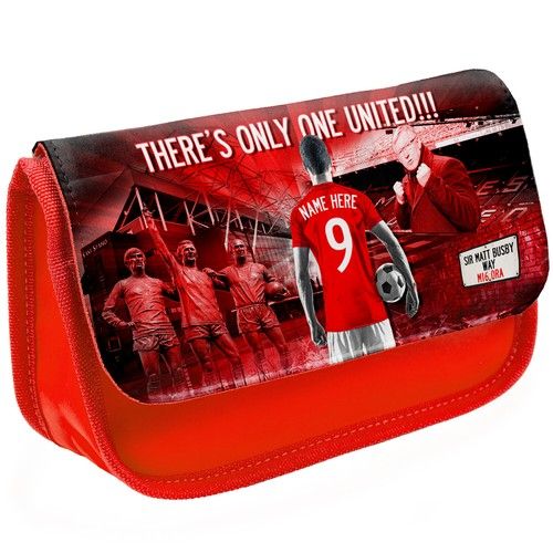 Supporter Pencil Case Boys School Childrens Kids Pens Personalised All Teams AF