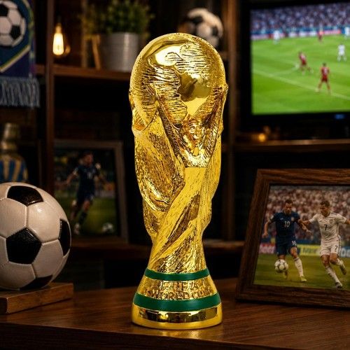 2026 FIFA World Cup Trophy Replica Resin Material with Gold Finish