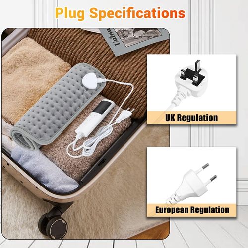 Therapeutic Electric Back Heat Pad Wrap for Muscle Tension Back Neck Pain Relief — image 12