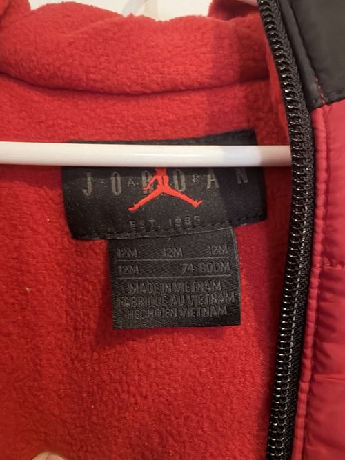 Baby Boy Jordan’s Snowsuit Size 12 Months — image 8