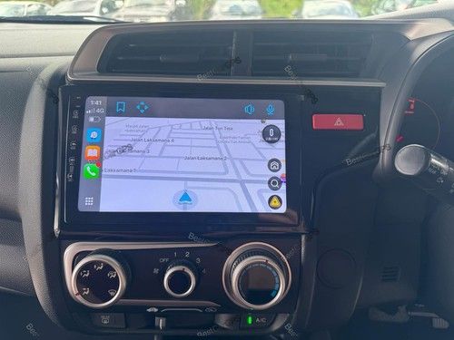 Carplay Android 15 Car Stereo Radio GPS Sat Nav 32G For Honda Fit Jazz 2014-2015
