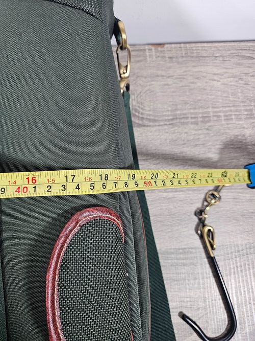 Vintage Antler Green Suit Carrier Garment Bag Travel Hanging Wardrobe Weddings — image 12