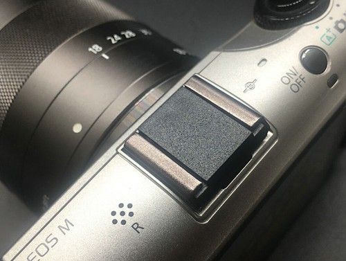 2 x Hot Shoe Covers for Canon Mirrorless EOS M, M5, M50 Cameras EF-M UK STOCK