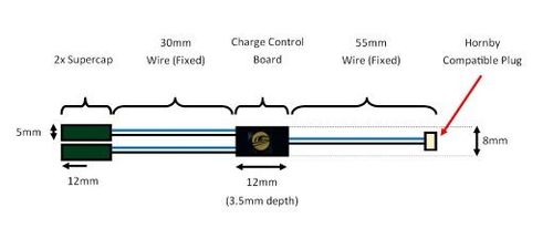 AE Model AED-SSC.3 Micro Stay-Alive (Pk3) Hornby TXS Compatible — image 2
