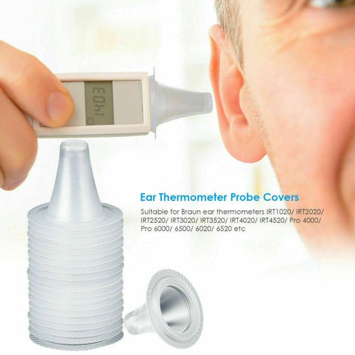 200 Replacement Ear Thermometer Cover Caps For Braun Thermoscan Caps Lens Filter — image 9