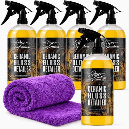 Ceramic Detailer SiO2 Spray 5L Kit - Gloss Wax Sealant Car Paint, Glass & Trim — image 1