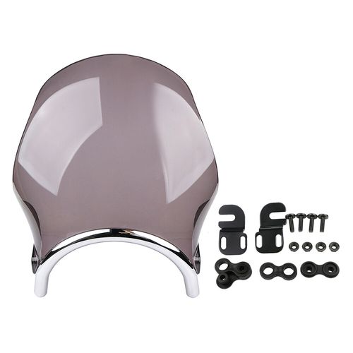 Universal Fly Screen Motorcycle Screen MotorBike Windscreen Windshield Smoke — image 6