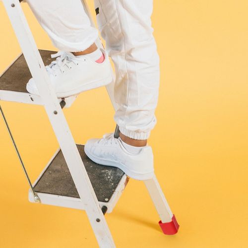 20Pcs Durable Plastic Ladder Feet Covers Red Non Slip Protective Pads — image 11