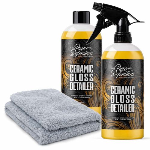 Ceramic Detailer Car Wax Gloss Spray Sealant Coating Vehicle Water Beading 1L — image 1