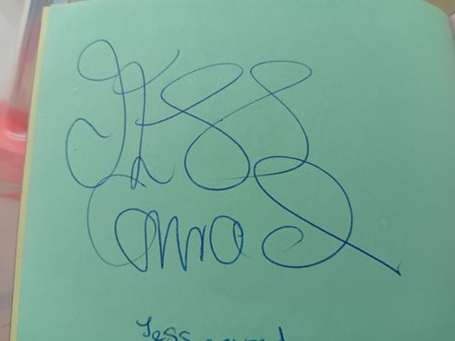 Sir Elton John Autograph On Paper 1980s with Jess Conrad On Reverse Rare Vintage — image 3