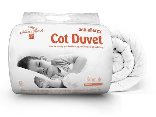 New Children Baby Bedding Set Anti-Allergy Cot Duvet 4.5, 7.5, 9 Tog Cot Pillow