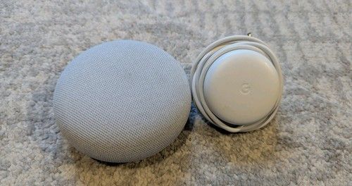 🤍Google Nest Mini 2nd Generation Smart Speaker Chalk Grey With Original Cable✅