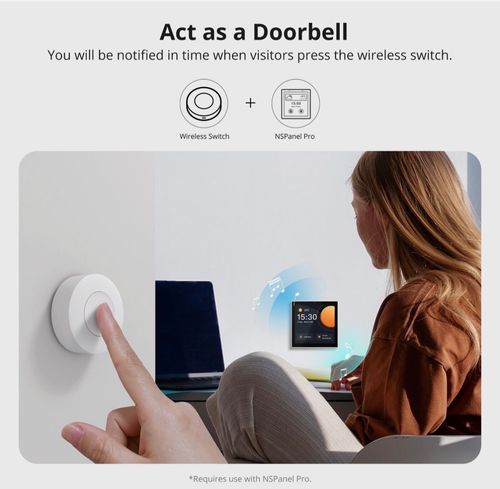 SONOFF SNZB-01P Smart Light Switch Zigbee 3.0 Wireless Switch APP Remote Control — image 9