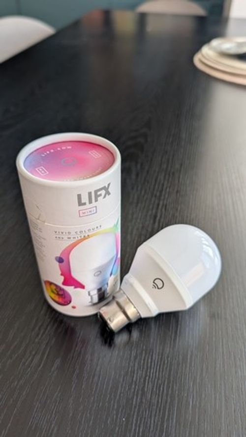 LIFX Mini Day & Dusk B22 Smart LED Bulb 2-Pack, Dimmable Wi-Fi, No Hub, Alexa