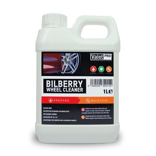 Valet PRO Bilberry Wheel Cleaner 1 Litre Safe for Alloys & Acid Free AUTO-ROCKET