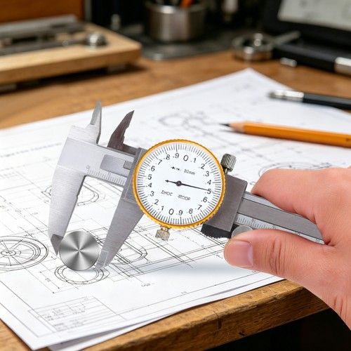 Stainless Steel Dial Caliper Precision Measuring Tool Measuring Caliper 0-150mm