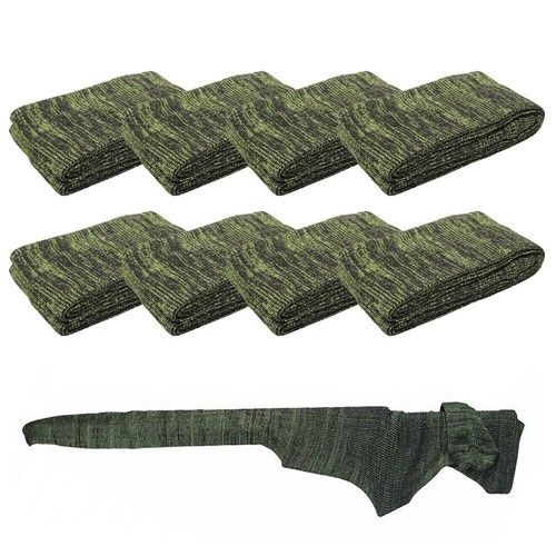 8 Pack 54" Rifle Gun Sock Cover Bag Shotgun Sleeve Carrier Shooting Storage Bags