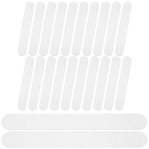 25Pcs Transparent Plastic Tongue Depressor Sticks for Lab Use Durable and Easy
