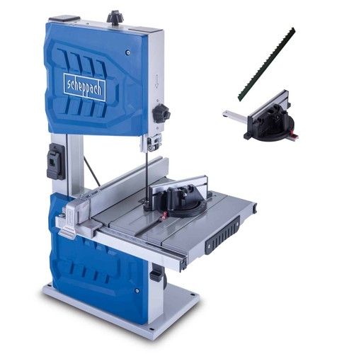 Scheppach HBS261 Band Saw, 550W, 960m/min Cutting Speed, 120mm Cut Height