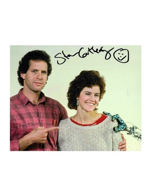 Short Circuit Print Signed by Steve Guttenberg 100% Authentic + COA