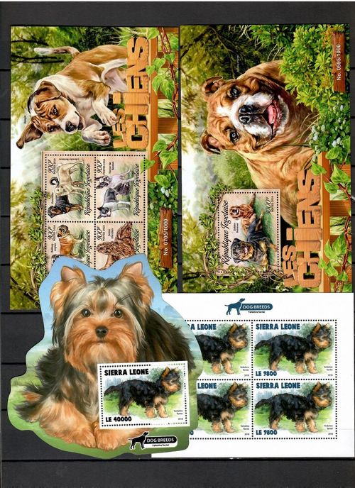 DOG breeds / dogs collection Pt. 3 (countries S - U) - 52 s/s MNH #CNA403 — image 10
