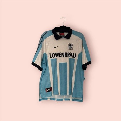 TSV 1860 Munich Munchen Football Shirt 1996 1997 Home Large Nike Löwenbräu