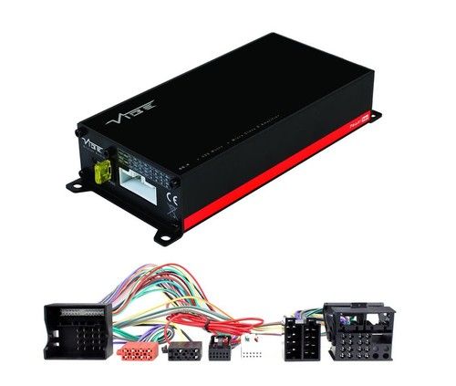 Vibe plug and play amp amplifier upgrade for original audio system fits BMW 5