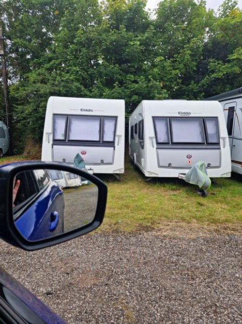 Elddis Affinity 530 2014 Caravan. Fantastic Starter Caravan With Awning