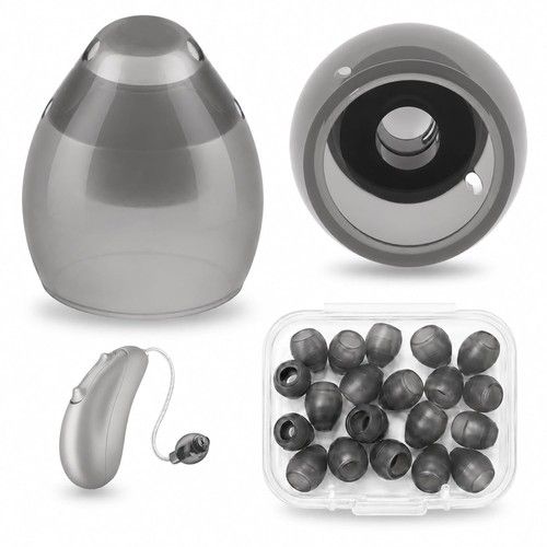 20 Pcs Phonak Vented 4.0 Hearing Aid Domes Small Size (0.29Inch=7.5Mm),Phonak He