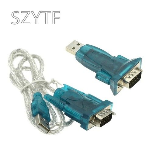 USB to Serial RS232 MALE 9 Pin DB9 COM Converter Adapter Cable Windows 7 8 10