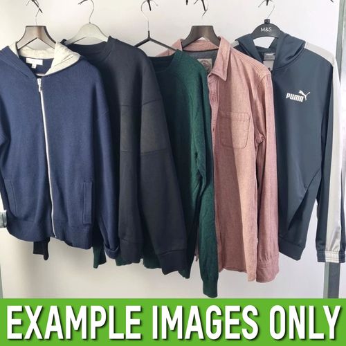 Wholesale Mixed Clothing Job Lot Box – Men Women Unisex Fashion Bulk Resale Used — image 22