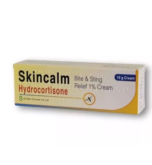 3x Hydrocortison Cream - 10g tube Itching Bites sting - Skincalm Expires 07/2029 — image 2