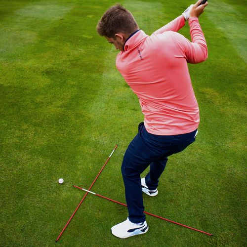 PGA TOUR Golf Alignment Sticks Pro Training Aid Practice Swing Putting Chipping — image 2