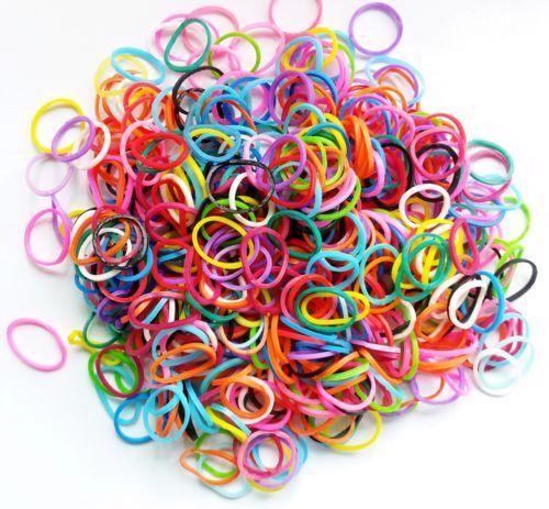 Assorted Coloured Elastic Rubber Bands Small Dog Cat Hair Pet Fashion Groom Ties