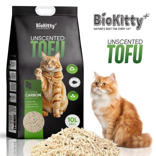 Clumping Cat Litter Highly  Absorbent Bentonite Odour Control 10L Kitten Hygiene