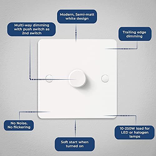 Smart Switch LED Dimmer compatible with Philips Hue, Smartthings and all — image 3