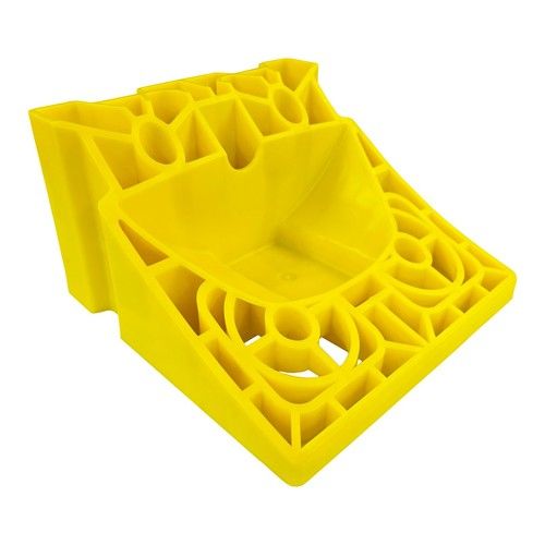 JOCKEY WHEEL SUPPORT POCKET DOCK WEDGE wheel chock caravan trailer 