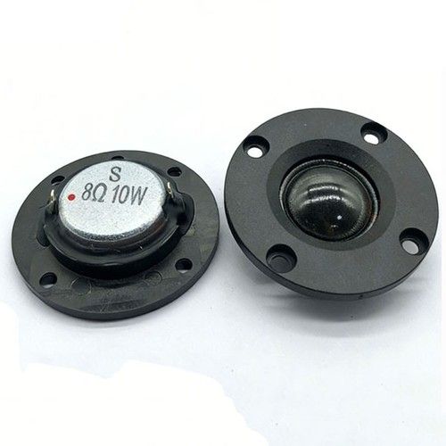 1/2/5Pcs 2 Inch 52mm Round Audio Speaker 8 Ohm 10W Silk Film Tweeter Loudspeaker