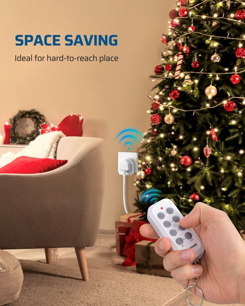 Remote Control Plug Socket, Programmable & Expandable Wireless Light Switch — image 5