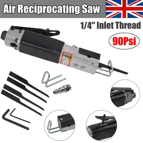 High Speed Reciprocating Air Body Cut Off Saw 4 Blades Bodyshop Cutting Tool — image 3