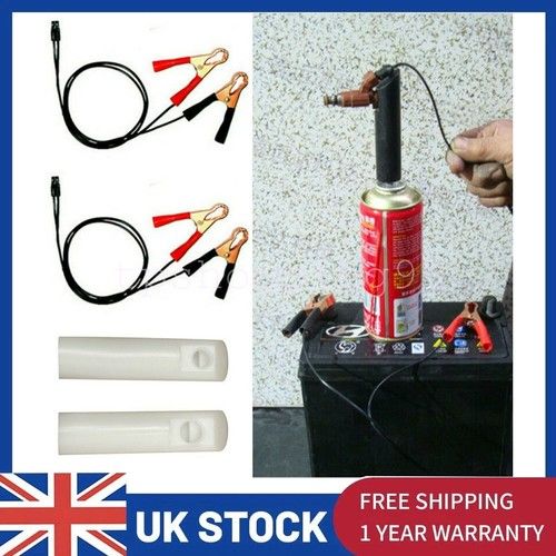 Fuel Injector Flush Cleaner Adapter DIY Kit Car Cleaning Tool+Nozzle Universal