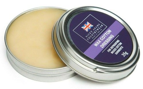 Wax Cotton Dressing Reproof Waterproofing Protection Waxed Fabric Stockman New