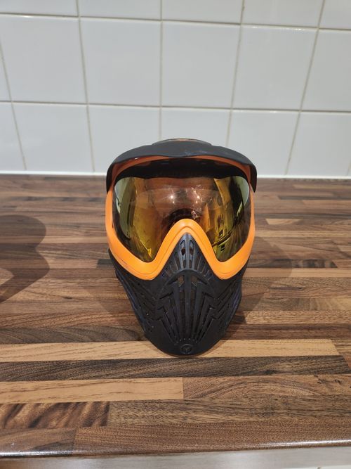 Vio Virtue Extend Paintball Goggles, Black&Orange — image 1