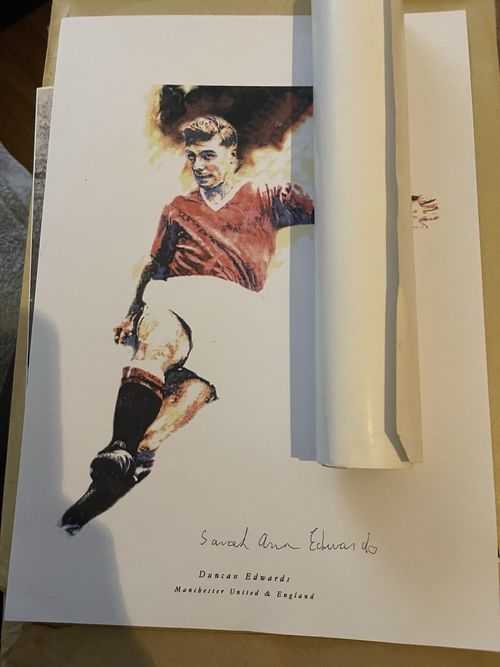 Duncan Edwards Print — image 1